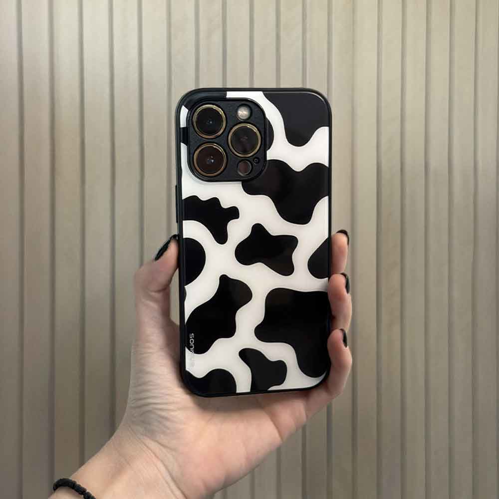 Θήκη Sonique Animal Print Series για Oppo Reno15 Pro Max Cow 01