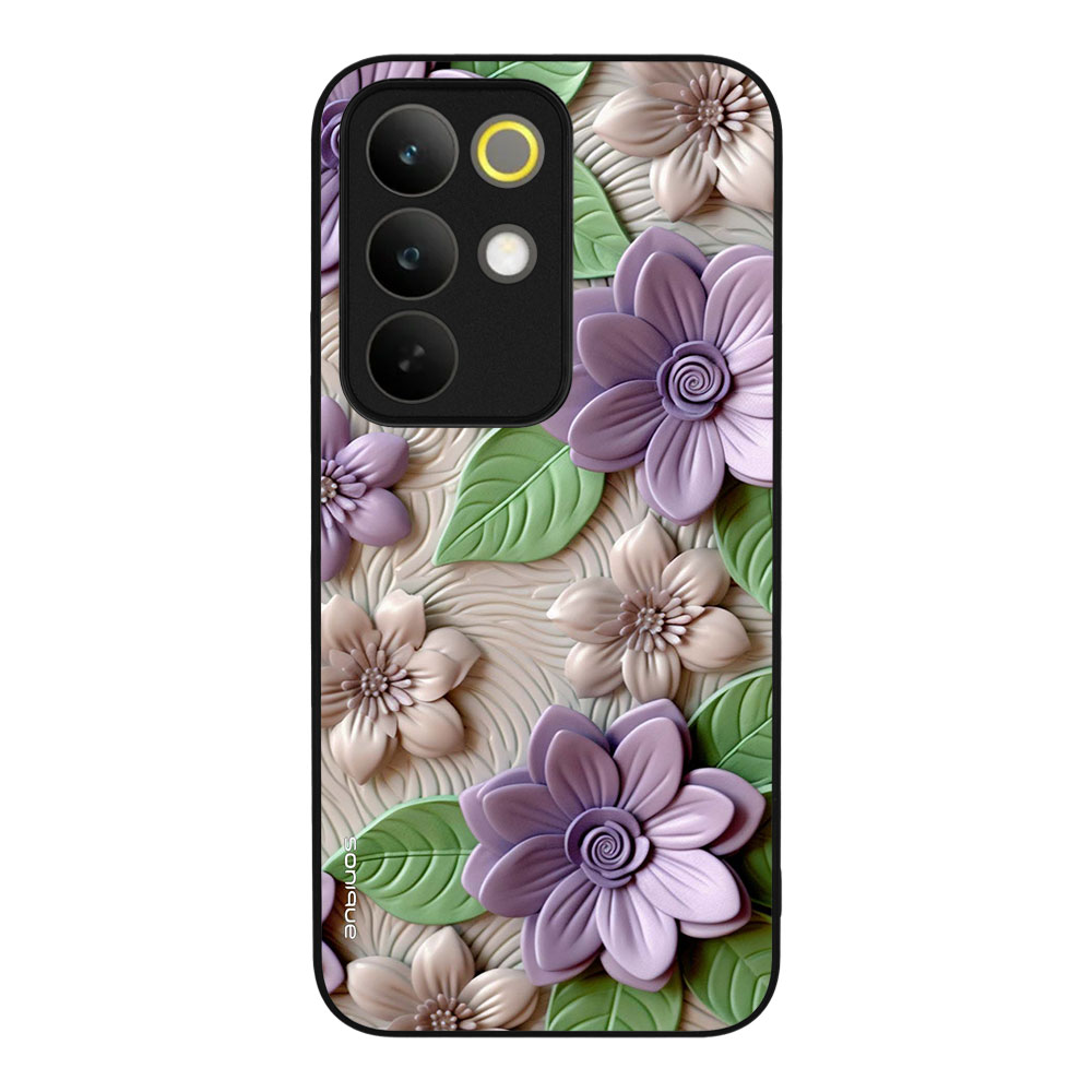Θήκη Sonique 3D Flower Series για Realme C85 4G Βιολετί