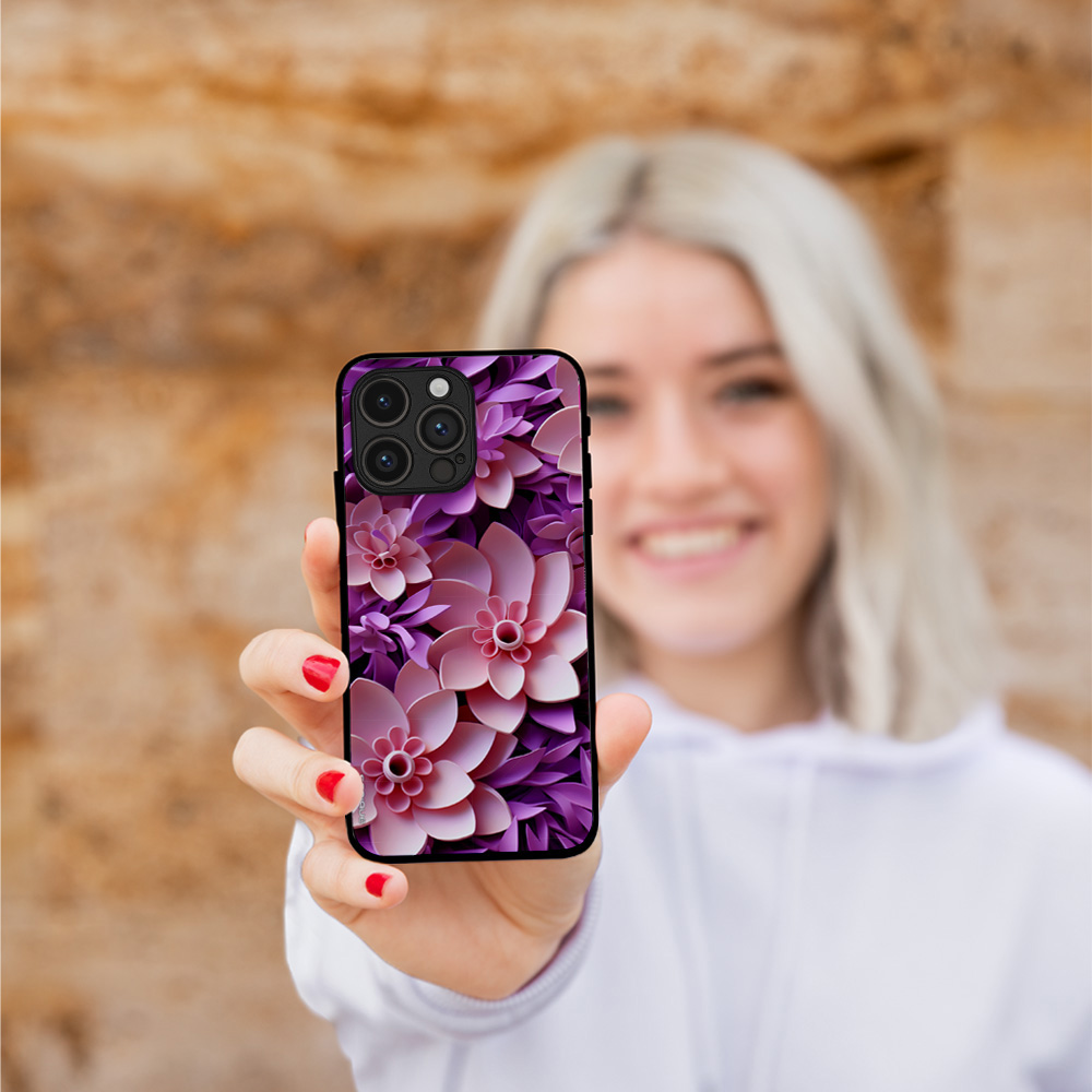 Θήκη Sonique 3D Flower Series για Motorola Moto G55 5G Ροζ