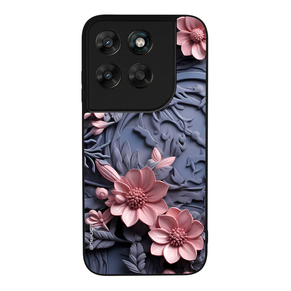 Θήκη Sonique 3D Flower Series για Motorola Moto G67 5G / Moto G77 5G Ροζ 02