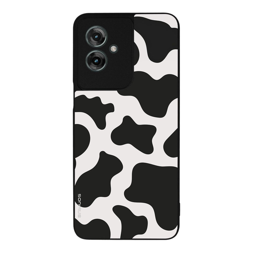Θήκη Sonique Animal Print Series για Motorola Moto G55 5G Cow 01
