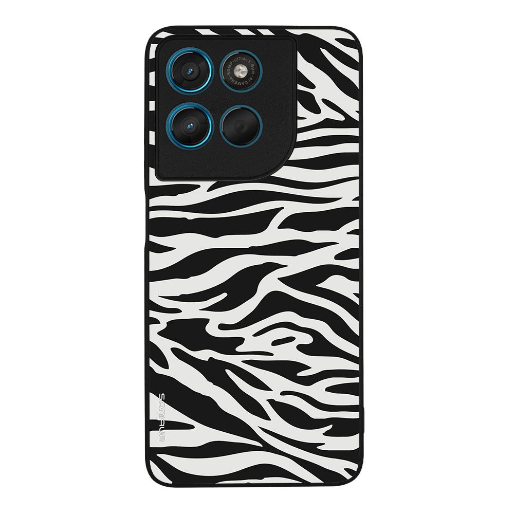 Θήκη Sonique Animal Print Series για Motorola Moto G57 Power 5G / Moto G67 Power 5G Zebra