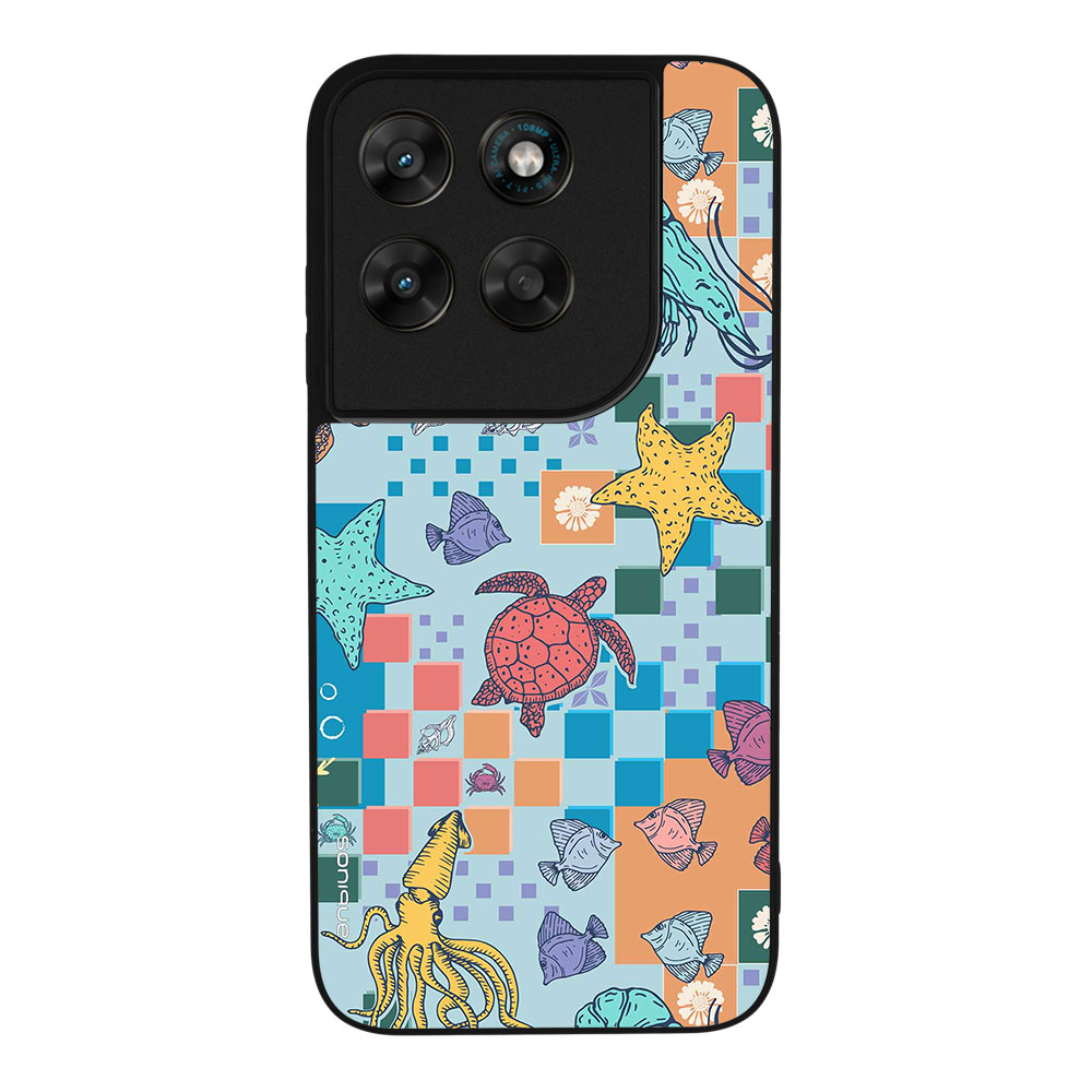 Θήκη Sonique Ocean Series για Motorola Moto G67 5G / Moto G77 5G Μωσαϊκό