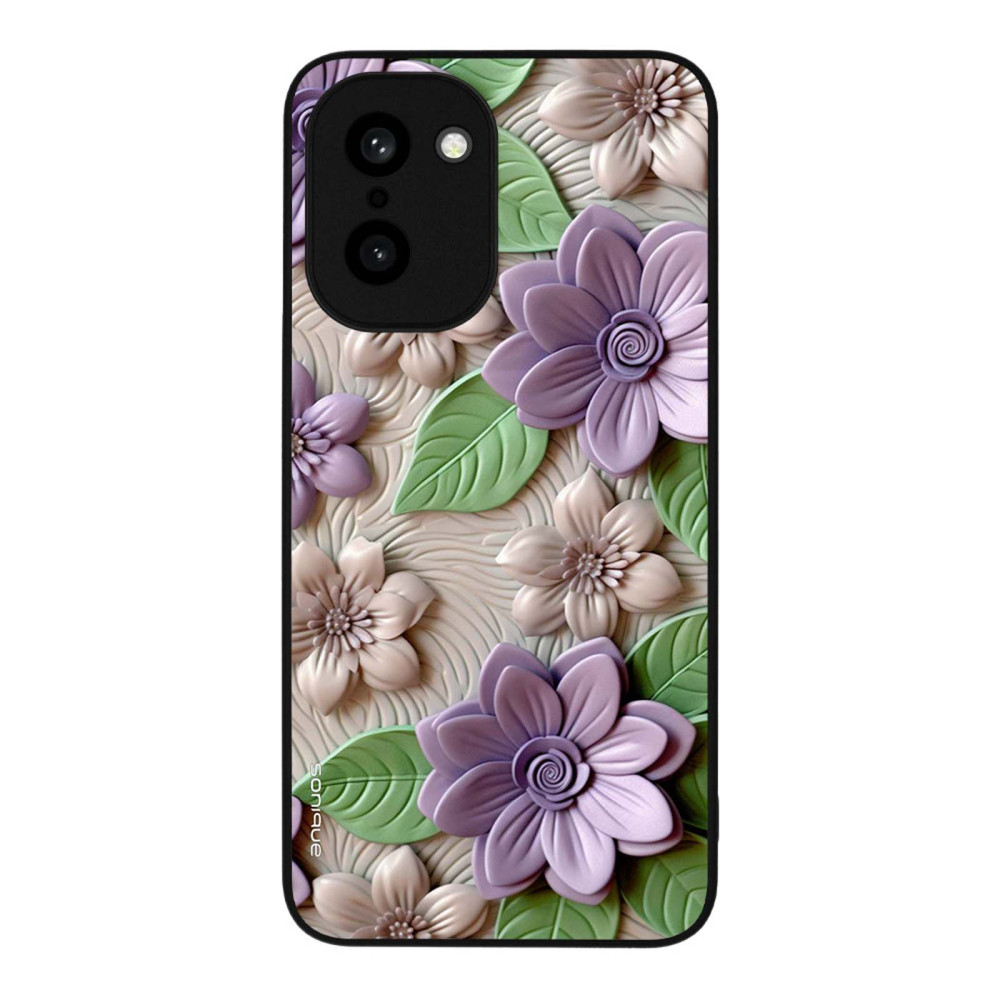 Θήκη Sonique 3D Flower Series για OnePlus 15R 5G Βιολετί