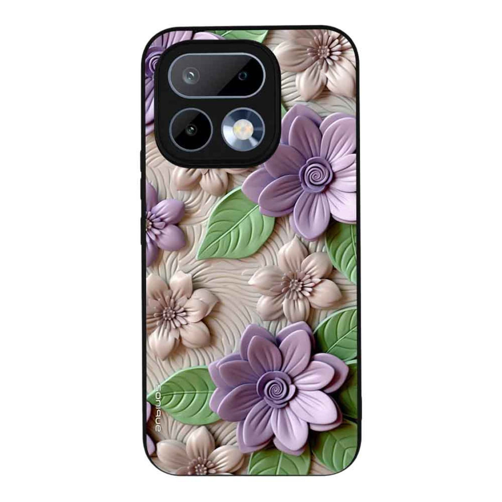 Θήκη Sonique 3D Flower Series για Motorola Moto G56 5G Βιολετί