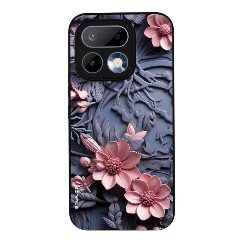Θήκη Sonique 3D Flower Series για Motorola Moto G56 5G Ροζ 02