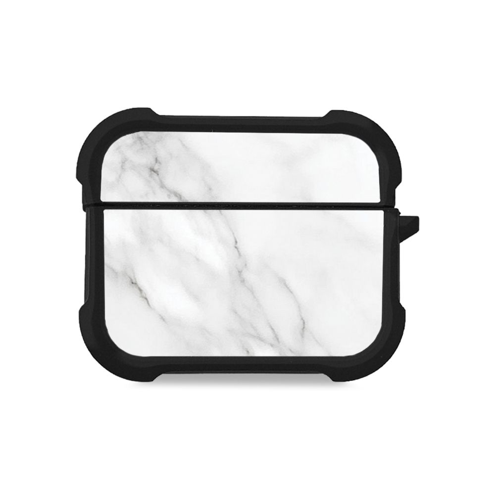 Θήκη Σιλικόνης Marble Series για AirPods Pro 3 Λευκό