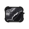 Θήκη Σιλικόνης Marble Series για AirPods Pro 3 Μαύρο 02