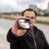 Θήκη Σιλικόνης Marble Series για AirPods Pro 3 Μπορντώ