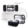 Θήκη Σιλικόνης Marble Series για AirPods Pro 3 Μωβ Γκρι