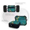 Θήκη Σιλικόνης Marble Series για AirPods Pro 3 Πράσινο