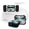 Θήκη Σιλικόνης Marble Series για AirPods Pro 3 Πράσινο 01
