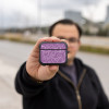 Θήκη Σιλικόνης Sonique Heart Series για AirPods Pro 3 Βιολετί