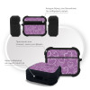 Θήκη Σιλικόνης Sonique Heart Series για AirPods Pro 3 Βιολετί