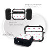 Θήκη Σιλικόνης Sonique Heart Series για AirPods Pro 3 Λευκό 01