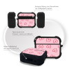 Θήκη Σιλικόνης Sonique Heart Series για AirPods Pro 3 Ροζ
