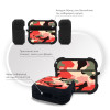 Θήκη Σιλικόνης Sonique Camouflage Army Series για AirPods Pro 3 Κόκκινο
