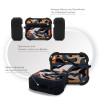 Θήκη Σιλικόνης Sonique Camouflage Army Series για AirPods Pro 3 Πορτοκαλί