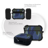 Θήκη Σιλικόνης Sonique Camouflage Army Series για AirPods Pro 3 Μπλε 01