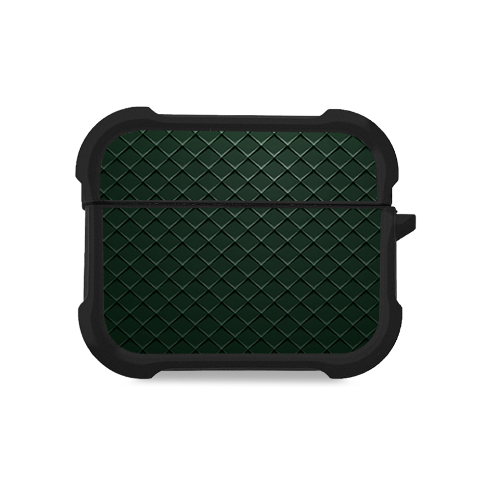 Θήκη Σιλικόνης Sonique Carbon Series για AirPods Pro 3 Πράσινο
