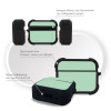 Θήκη Σιλικόνης Sonique ColorBloc Series για AirPods Pro 3 Βεραμάν