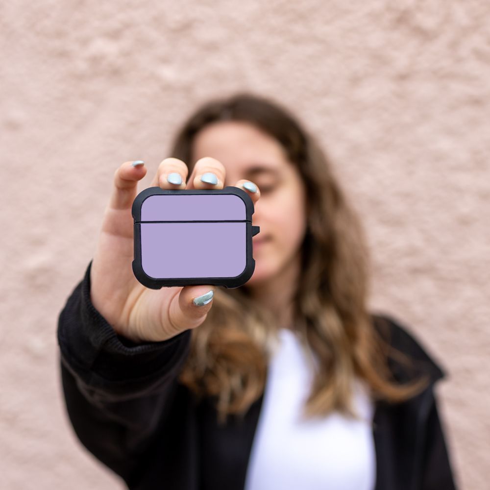Θήκη Σιλικόνης Sonique ColorBloc Series για AirPods Pro 3 Βιολετί