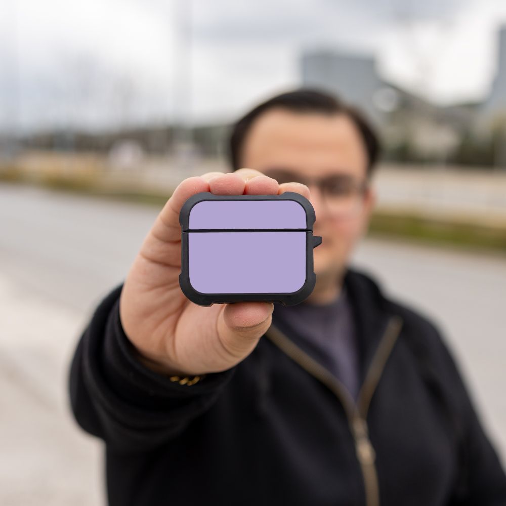 Θήκη Σιλικόνης Sonique ColorBloc Series για AirPods Pro 3 Βιολετί