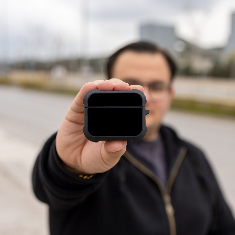 Θήκη Σιλικόνης Sonique ColorBloc Series για AirPods Pro 3 Μαύρο