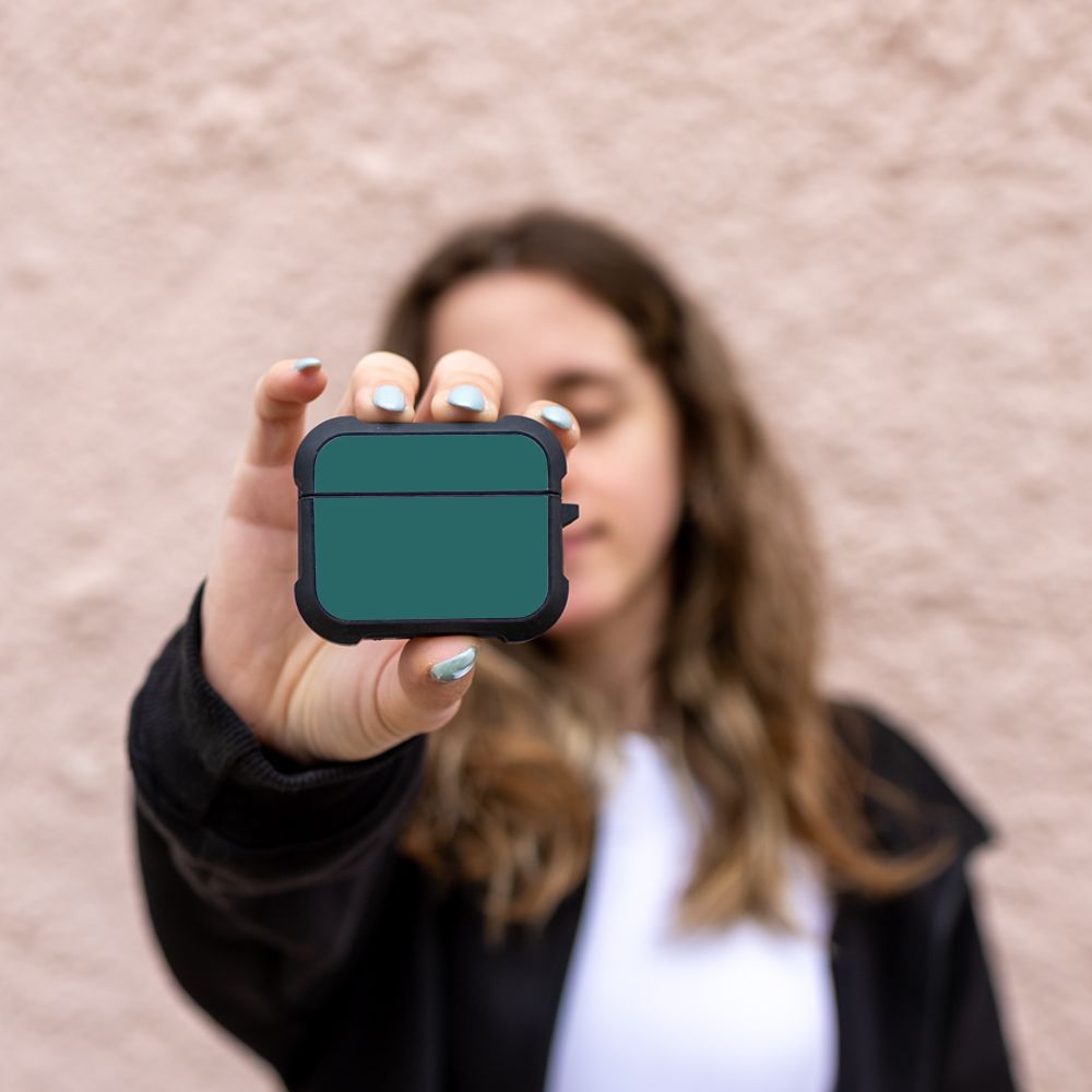 Θήκη Σιλικόνης Sonique ColorBloc Series για AirPods Pro 3 Πετρόλ