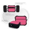Θήκη Σιλικόνης Sonique ColorBloc Series για AirPods Pro 3 Ροζ