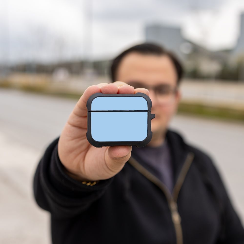 Θήκη Σιλικόνης Sonique ColorBloc Series για AirPods Pro 3 Τιρκουάζ