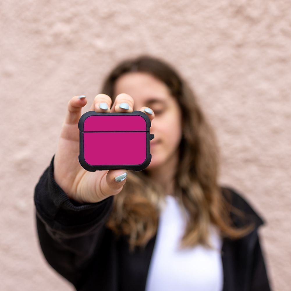 Θήκη Σιλικόνης Sonique ColorBloc Series για AirPods Pro 3 Ματζέντα