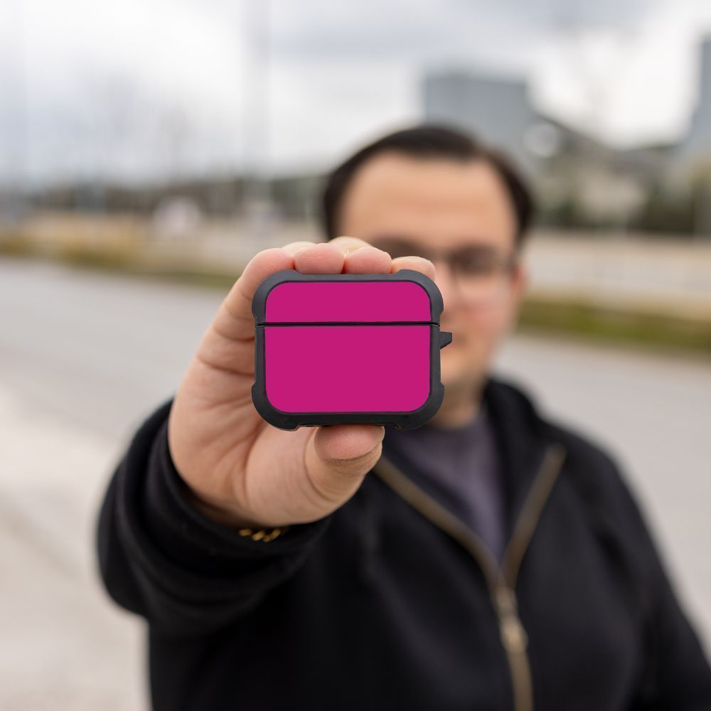 Θήκη Σιλικόνης Sonique ColorBloc Series για AirPods Pro 3 Ματζέντα