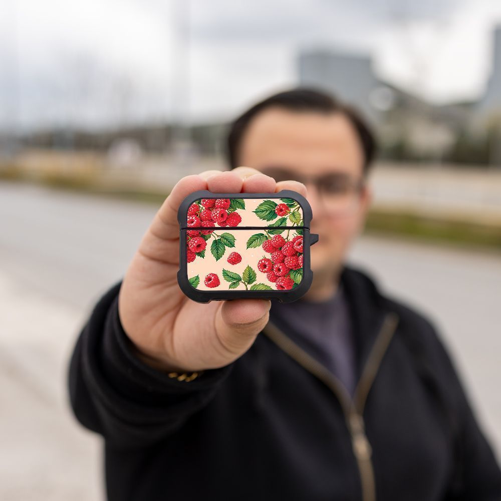 Θήκη Σιλικόνης Sonique Fruit Series για AirPods Pro 3 Βατόμουρο