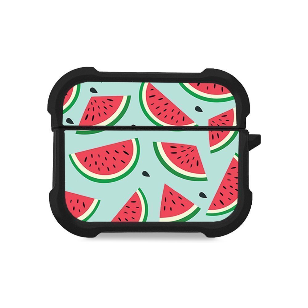 Θήκη Σιλικόνης Sonique Fruit Series για AirPods Pro 3 Καρπούζι 01