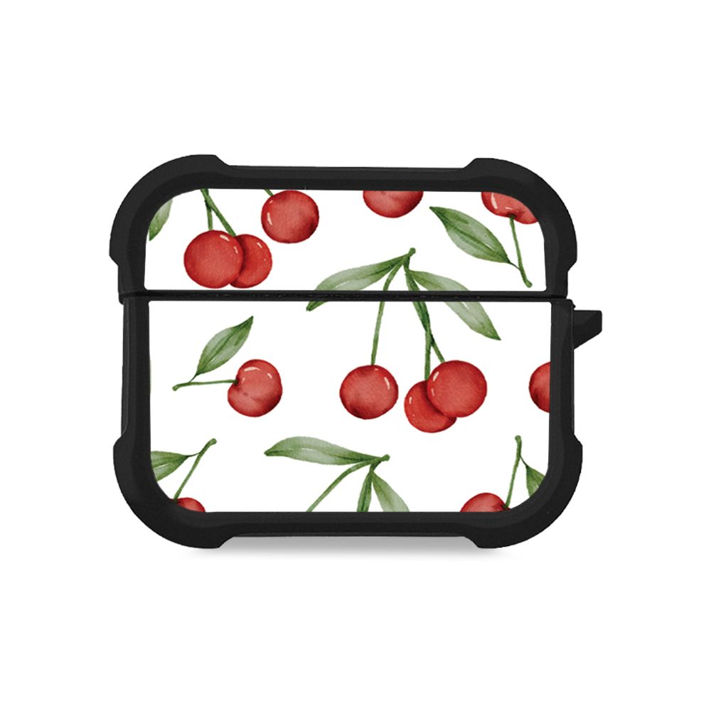 Θήκη Σιλικόνης Sonique Fruit Series για AirPods Pro 3 Κεράσι 01