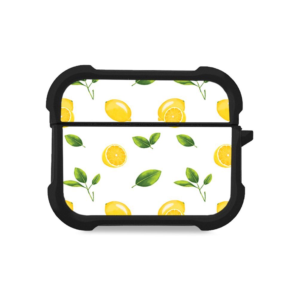 Θήκη Σιλικόνης Sonique Fruit Series για AirPods Pro 3 Λεμόνι 01