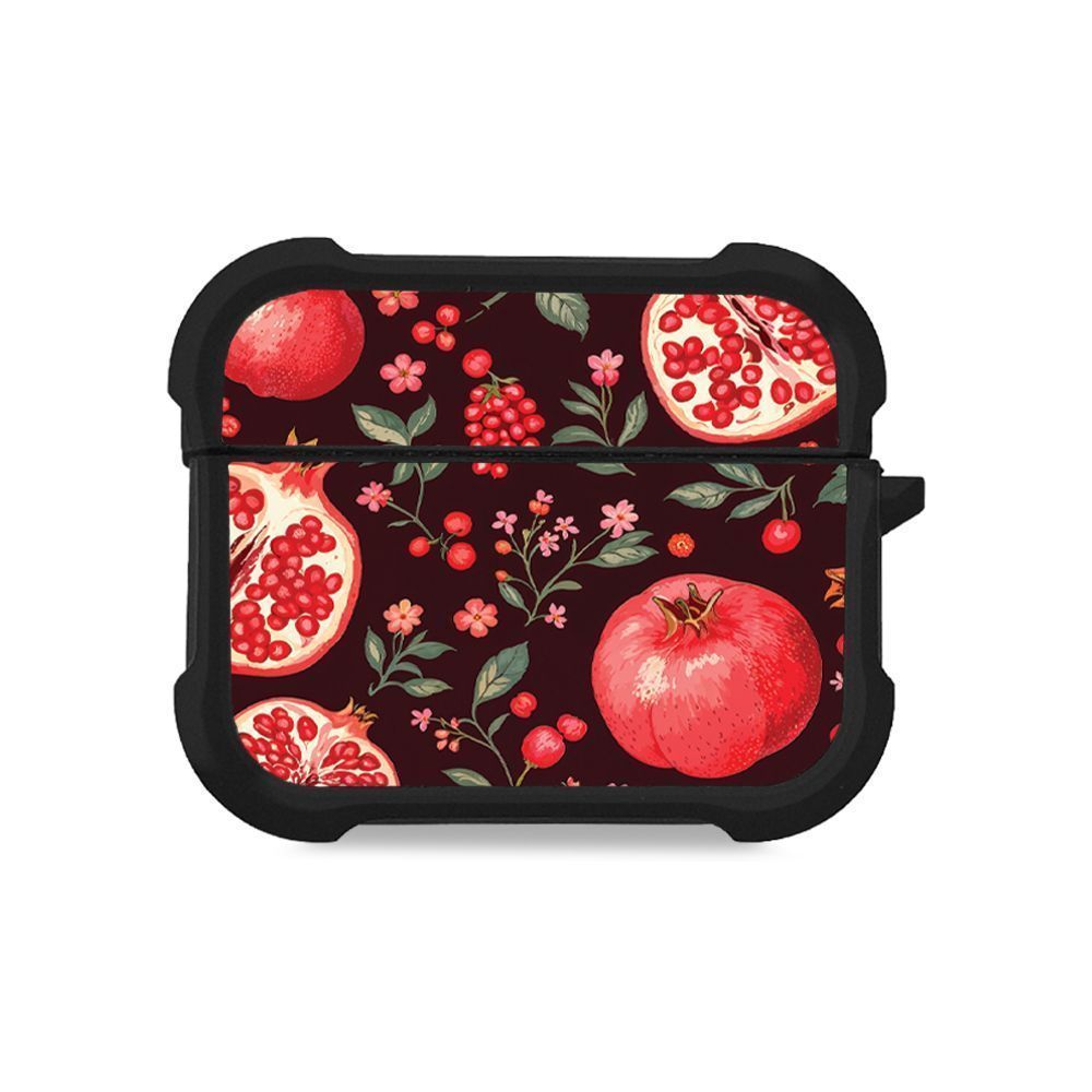 Θήκη Σιλικόνης Sonique Fruit Series για AirPods Pro 3 Ρόδι