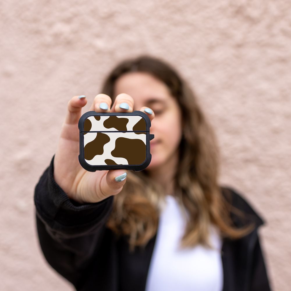 Θήκη Σιλικόνης Sonique Animal Print Series για AirPods Pro 3 Cow 02