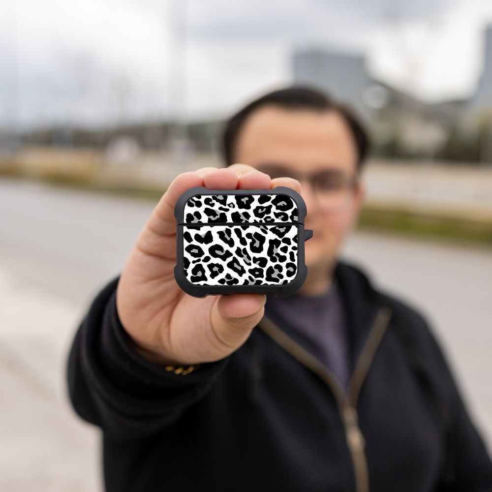 Θήκη Σιλικόνης Sonique Animal Print Series για AirPods Pro 3 Leopard 03