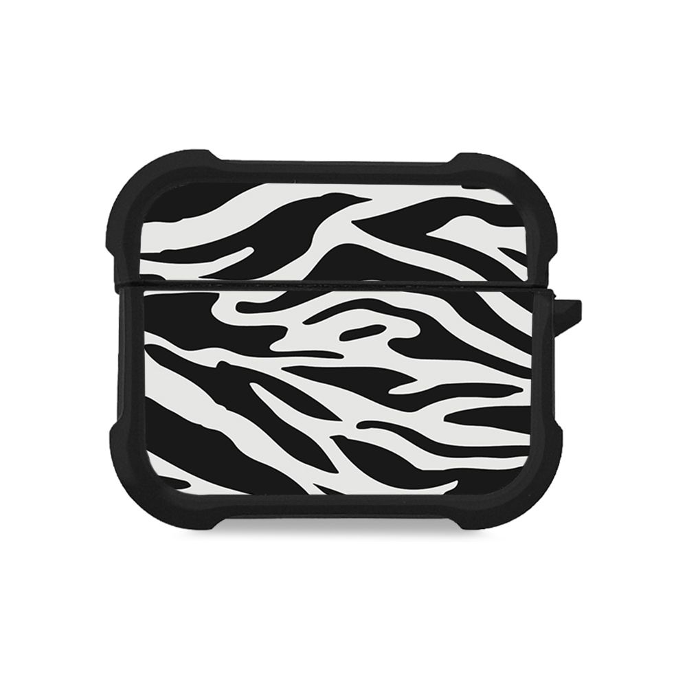 Θήκη Σιλικόνης Sonique Animal Print Series για AirPods Pro 3 Zebra