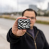 Θήκη Σιλικόνης Sonique Animal Print Series για AirPods Pro 3 Zebra