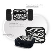 Θήκη Σιλικόνης Sonique Animal Print Series για AirPods Pro 3 Zebra