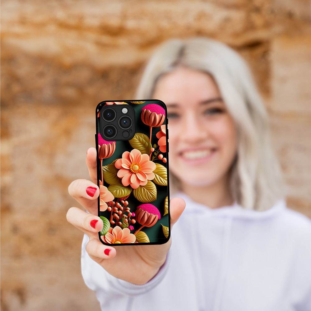 Θήκη Sonique 3D Flower Series για Motorola Edge 70 Fusion 5G Σομόν