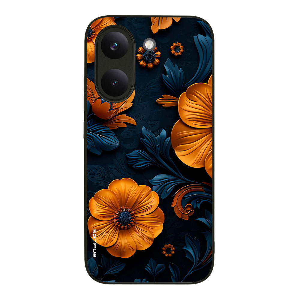 Θήκη Sonique 3D Flower Series για Xiaomi Poco X8 Pro 5G Πορτοκαλί 01