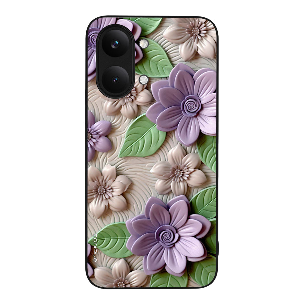 Θήκη Sonique 3D Flower Series για Xiaomi Poco X8 Pro Max 5G Βιολετί