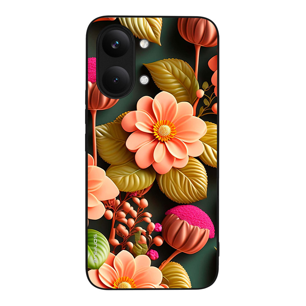 Θήκη Sonique 3D Flower Series για Xiaomi Poco X8 Pro Max 5G Σομόν