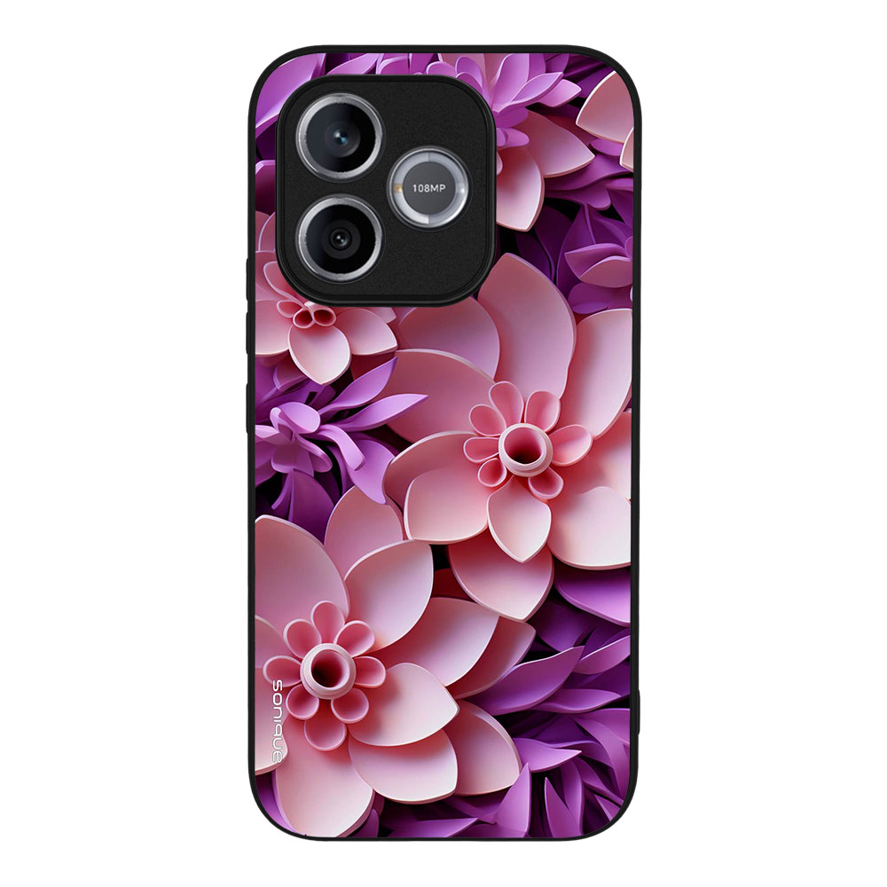 Θήκη Sonique 3D Flower Series για Honor 600 Lite 5G Ροζ