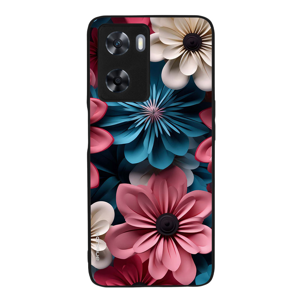 Θήκη Sonique 3D Flower Series για Oppo A57 4G / Oppo A57s Ροζ 01