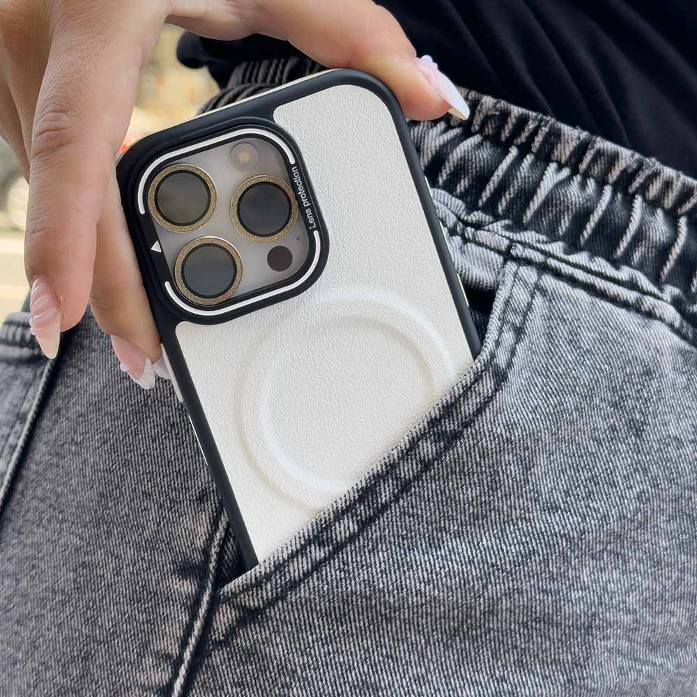 Θήκη Magnetic MagSkin Sonique Samsung Galaxy S25 Ultra Λευκό